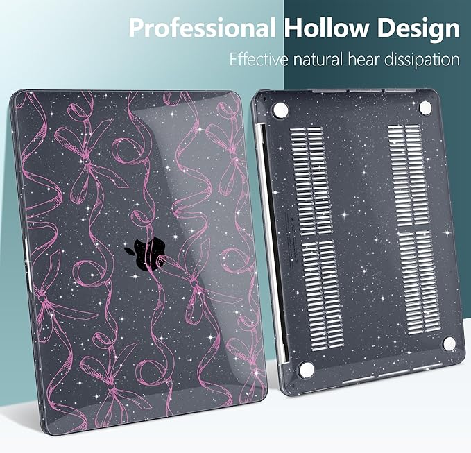 TWOLSKOO Compatible with MacBook Pro 13 inch Case 2023-2016 A2338 M2/M1 A2251 - Image 5