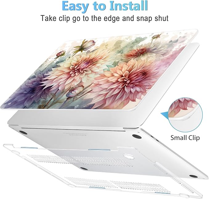 Mektron for MacBook Pro 13-inch Case 2022 2021 2020 Release A2338 M2 M1 A2289 - Image 3