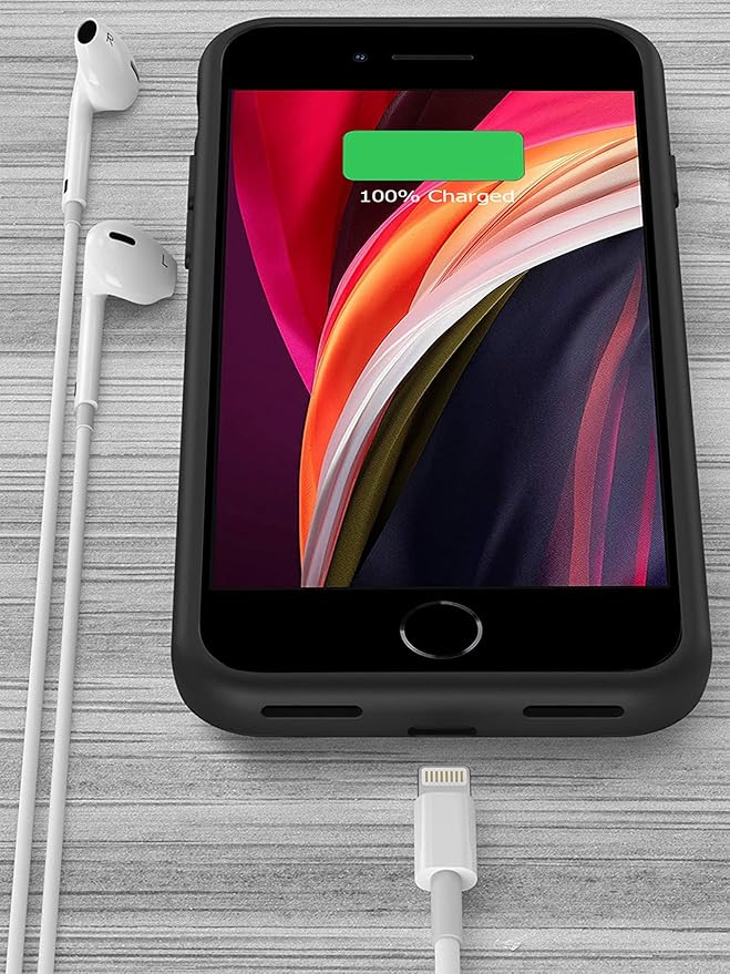 Battery Case for iPhone 8/7/6s/6/SE 3/SE 2, Upgraded 10000mAh Portable Battery - Image 5