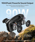 IPX7 Waterproof Outdoor Bluetooth Speaker, 32H Playtime, Floating Design - Image 2