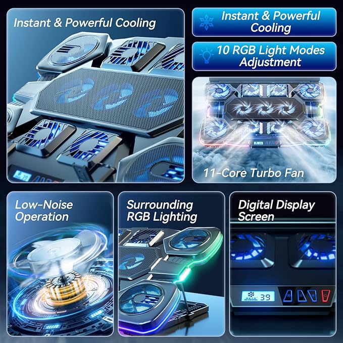 Gaming Laptop Cooling Pad - Image 6