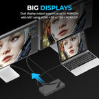 SABRENT Thunderbolt 4 Docking Station, TB4 Ports, USB4 & TB3 Compatible - Image 5