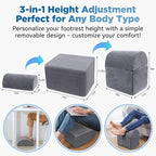 Adjustable Foot Rest for Under Desk - Image 4