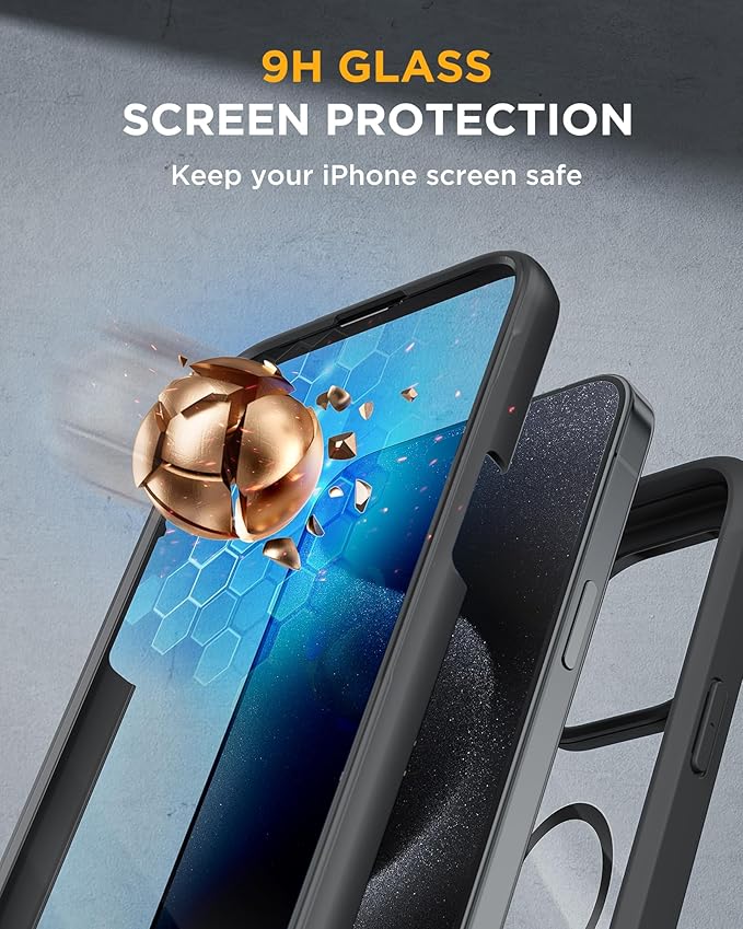 Miracase Magnetic for iPhone 12 Pro Max Case Full-Body Phone case - Image 3
