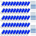 Hoteam 50 Pack USB 2.0 Flash Drives Bulk Blue Portable Thumb Drive by Hoteam