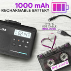 KLIM K7 Cassette Tape Player + Cassette to MP3 Converter + Portable Cassette - Image 6