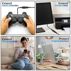 3 Pack USB 3.0 Extension Cable 8 Feet, USB A Male to Female Extender Cord - Image 4