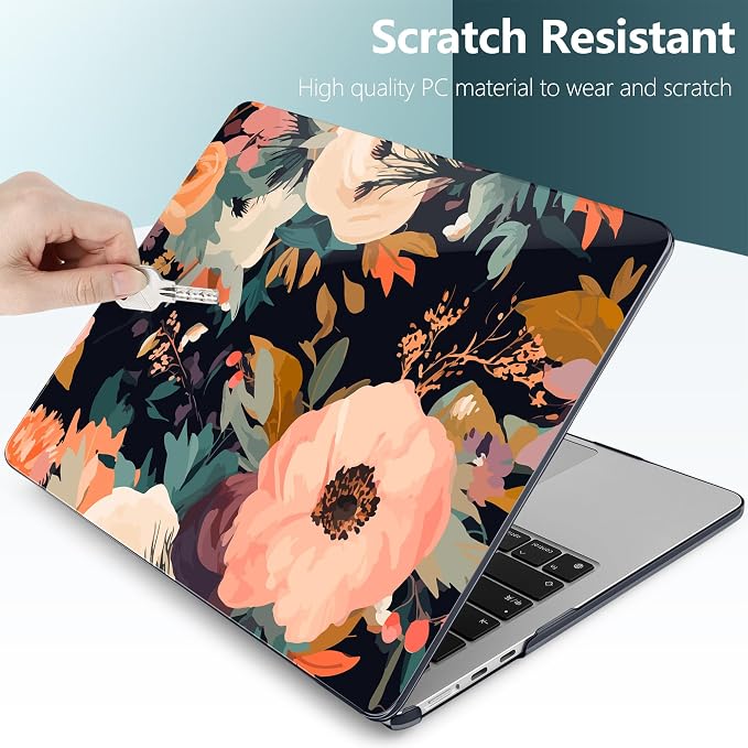 TWOLSKOO Compatible with M4 MacBook Air 15 inch Case 2025-2023 Released Model - Image 4