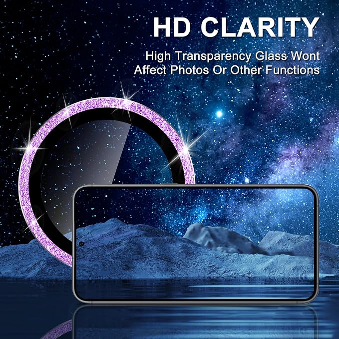 for Samsung Galaxy S25 Edge Camera Lens Protector, Individual Metal Ring - Image 5