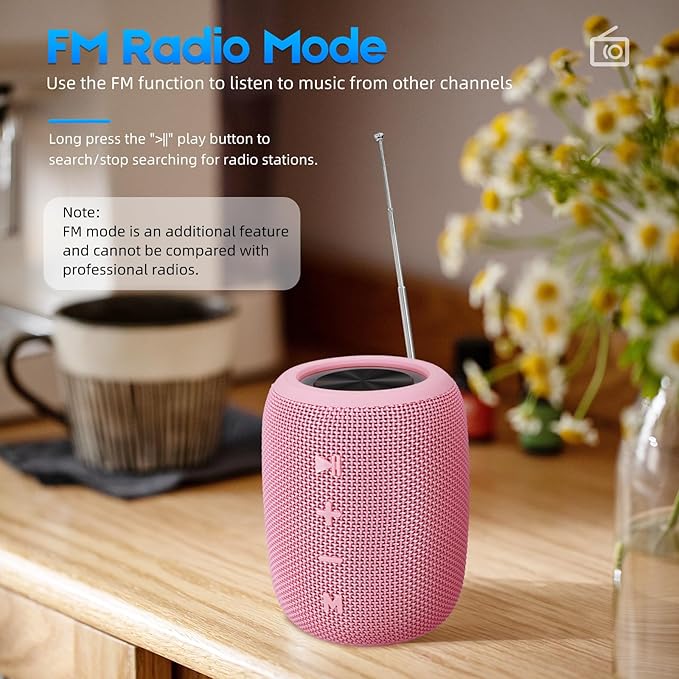 Portable Bluetooth Speaker, BT5.3 Wireless Speaker 20W Bass Diaphragms - Image 5