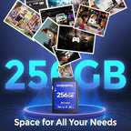 256GB LSU200 SDXC UHS-II Memory Card - Image 3