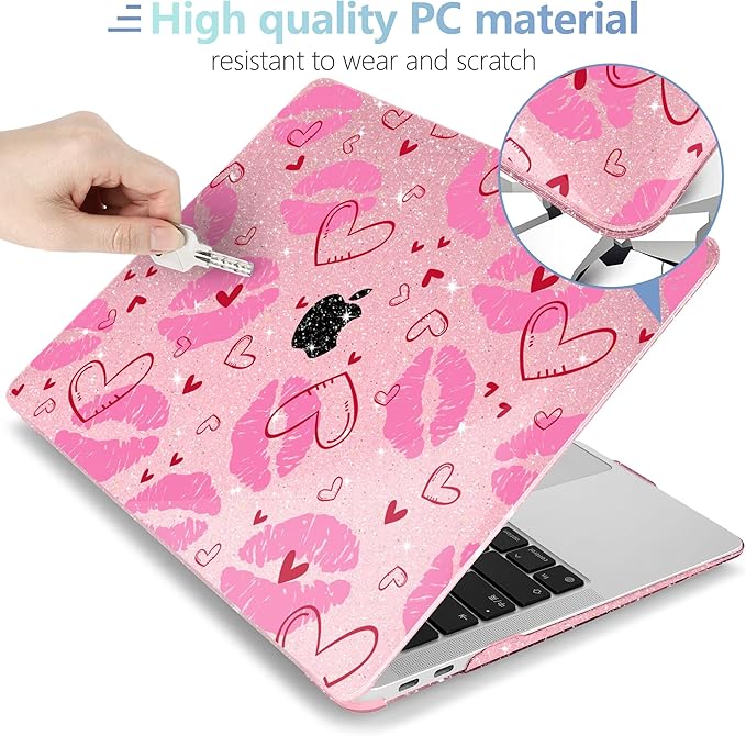 MEEgoodo for MacBook Air 13 inch Case 2021 2020 2019 2018 Released A2337 M1 - Image 3