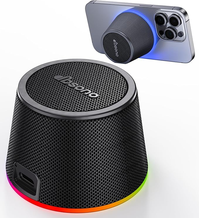 Stocking Stuffers for Men Women: Portable Bluetooth Speaker by YourTrustedSoundCompanion