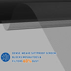 MAGZO Window Screen Replacement Mesh Roll, 37.4in × 16.4ft Upgraded Density - Image 2
