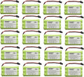HQRP 20-Pack Cordless Phone Battery Compatible by HQRP
