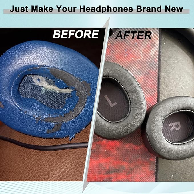 Replacement Earpads for JBL Tune 700/710/720/750/760/770 Headphones, Ear Pads - Image 6