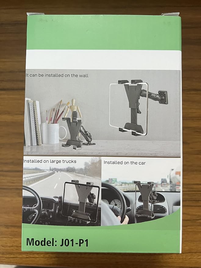 OHLPRO Tablet Holder for Truck, Heavy Duty Drill Base Tablet Car Mount for iPad - Image 9