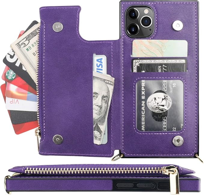 Bocasal Crossbody Wallet Case for iPhone 11 Pro - Image 3