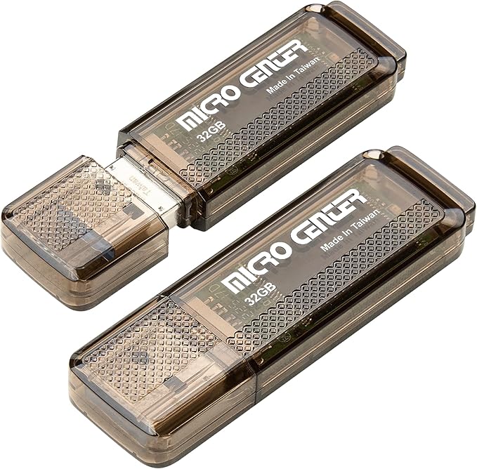 INLAND Micro Center Super Speed 2 Pack 32GB USB 3.0/USB3.1 Gen1 Flash Drive Gum by INLAND