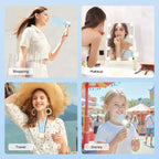 Portable Handheld Turbo Fan, 5000mAh Rechargeable Battery, Max 20Hrs Cooling - Image 7