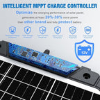 Sun Energise 25W 12V Solar Powered Battery Charger & Maintainer, Built-in Smart - Image 2