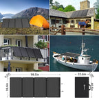 410W 42V ETFE Portable Solar Panel, IP68 Waterproof Foldable 24% High Efficiency - Image 7