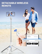71" Phone Tripod Selfie Stick, All-in-1 - Image 4