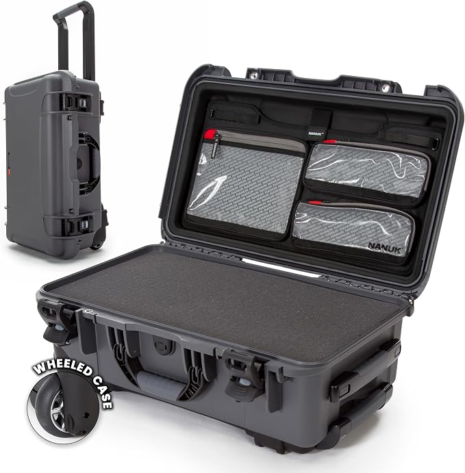 NANUK Wheeled Series 935 Lightweight NK-7 Resin Waterproof Protective Case by NANUK