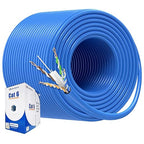 Cable Matters 10Gbps in-Wall Riser Rated 23AWG Bare Copper Cat6 Ethernet Cable by CableMatters