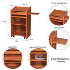 OEF Furnishings Mobile Floor Lectern - Image 2