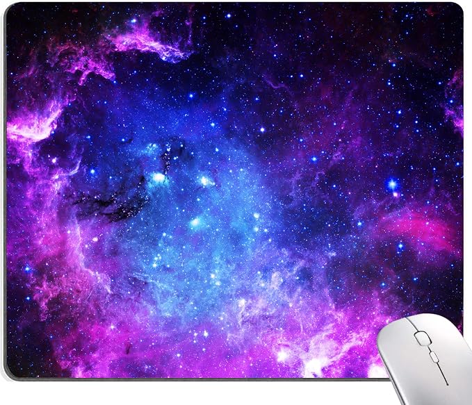 Mouse Pad, Square Anti-Slip Rubber Mousepad by IMAYONDIA
