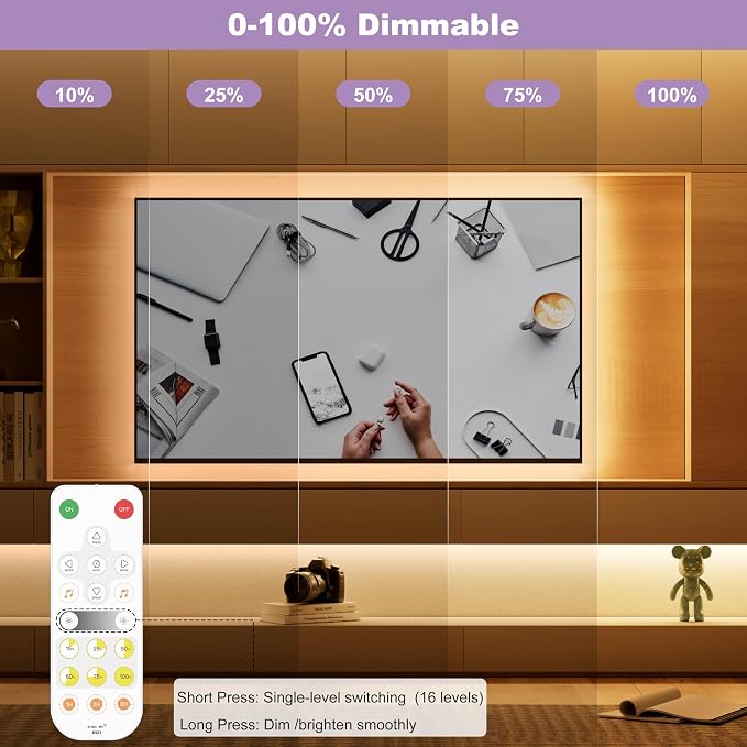 MIWISE LED Dimmer, Smart WiFi+Bluetooth Dimmable Controller - Image 2