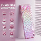 YUNZII X98 QMK/VIA Wireless Mechanical Gaming Keyboard - Image 2