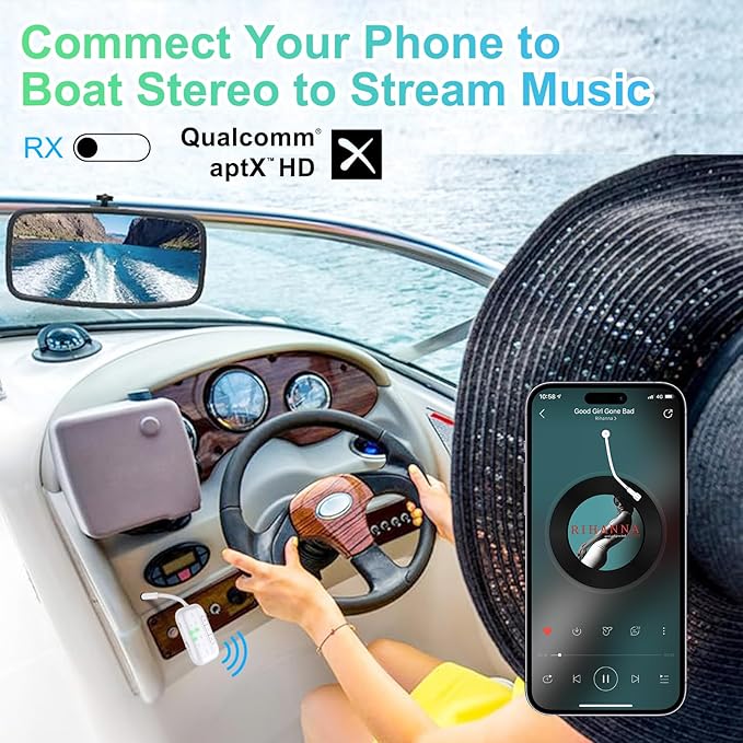2025 Upgraded Pro Bluetooth 5.4 Transmitter Receiver, 2-in-1 Airplane Wireless - Image 7