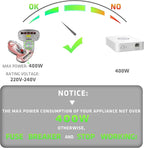 UMI 500W Step Up Voltage 120v to 220v Converter, Voltage Converter 120v to 220v - Image 3