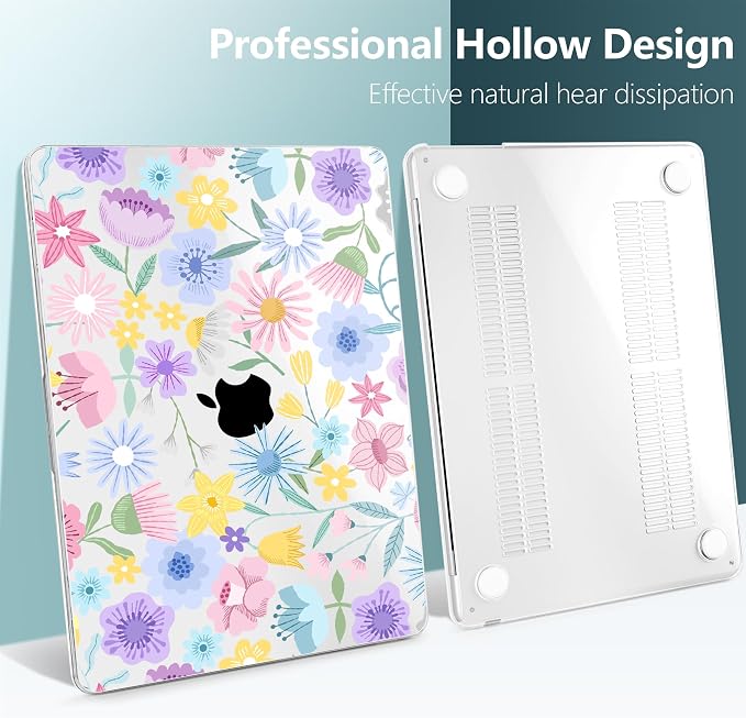 TWOLSKOO Compatible with M4 MacBook Air 13.6 inch Case 2025-2022 Release M4 - Image 5