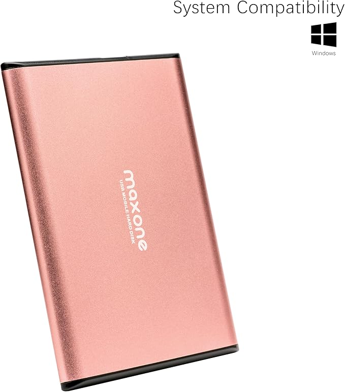 Maxone 320GB Ultra Slim Portable External Hard Drive HDD USB 3.0 Compatible - Image 3
