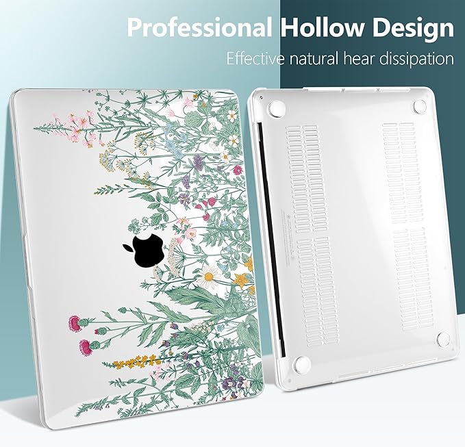 TWOLSKOO Compatible with MacBook Pro 13 inch Case 2023-2016 A2338 M2/M1 A2251 - Image 5