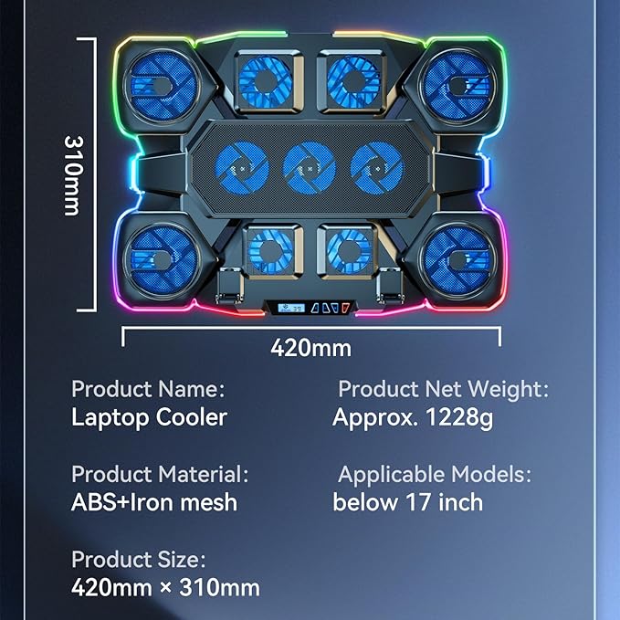 Gaming Laptop Cooling Pad - Image 8