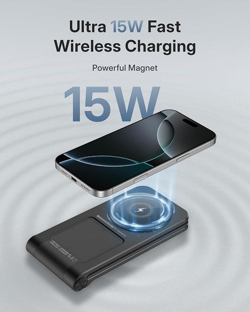 3 in 1 Charging Station for Apple Devices, Magnetic Wireless Charger Stand - Image 2