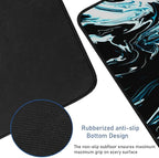 Gaming Mouse Pad with Stitched Edges, Durable Non-Slip Natural Rubber Base - Image 3