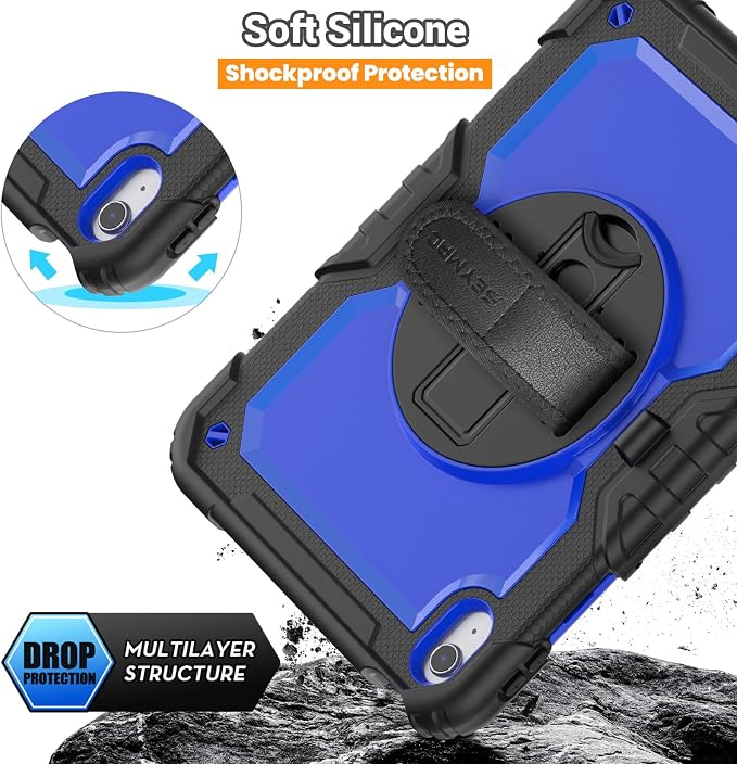 SEYMAC Case for iPad 11th/10th Generation 2025/2022, Heavy Duty Full-Body - Image 7