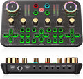 Facmogu K600 Gaming Audio Mixer, Streaming Audio Mixer by Facmogu