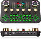 Facmogu K600 Gaming Audio Mixer, Streaming Audio Mixer by Facmogu