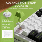 Redragon K686 PRO 98 Keys Wireless Gasket RGB Gaming Keyboard, 3-Mode PBT - Image 3