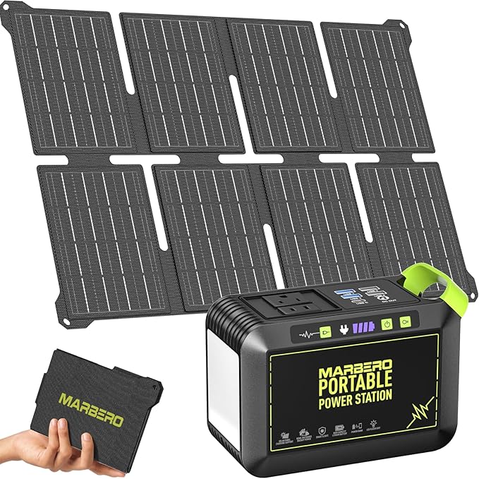 MARBERO 80W Solar Powered Generator by MARBERO