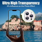 AGVEE 3+3 6 Pack for iPhone 15 Pro 6.1" / 15 Pro Max 6.7" Camera Lens Cover - Image 6