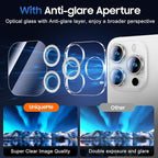 UniqueMe for 3 Pack iPhone 16 Pro/iPhone 16 Pro Max Camera Lens Protector - Image 4