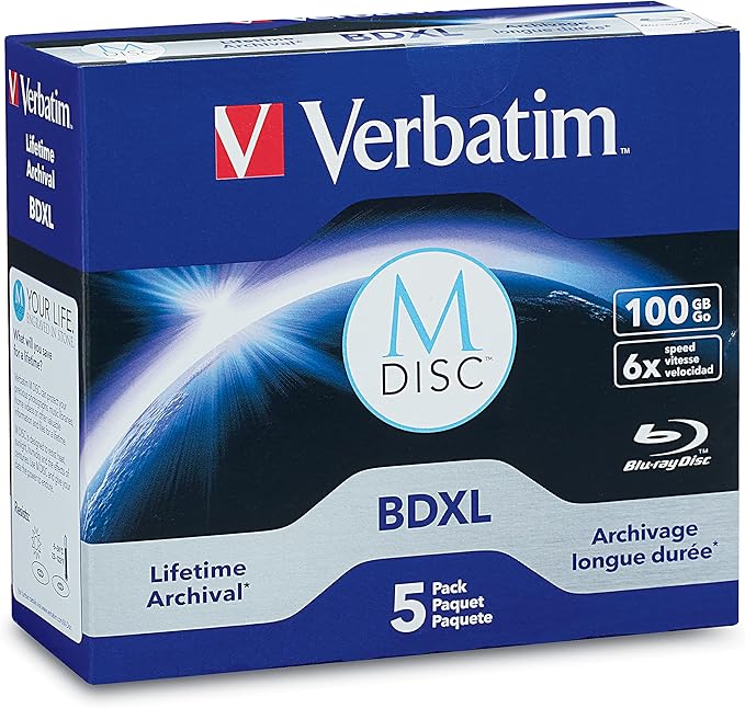 Verbatim M DISC BDXL 100GB 6X by Verbatim