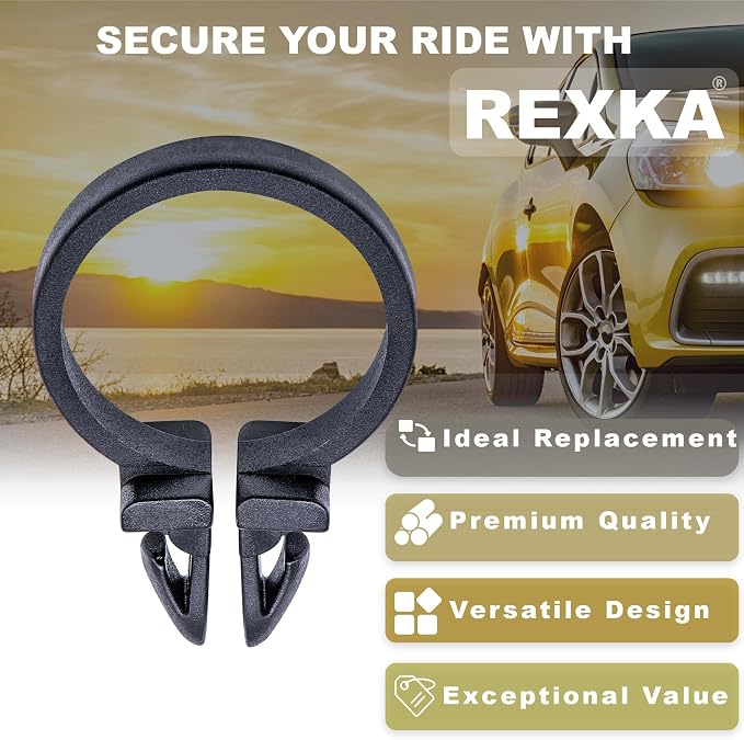 Rexka 30 pcs Wire Routing Clips 3/4" - Image 4